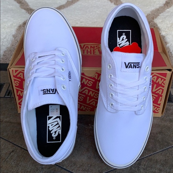 VANS ATWOOD BLACK FOXING WHITE/WHITE MEN’S - Picture 7 of 16